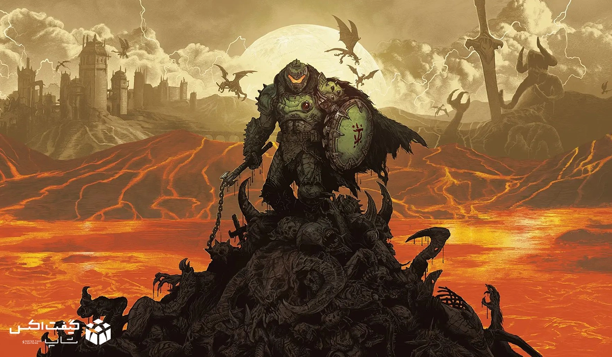 کاور بازی DOOM The Dark Ages