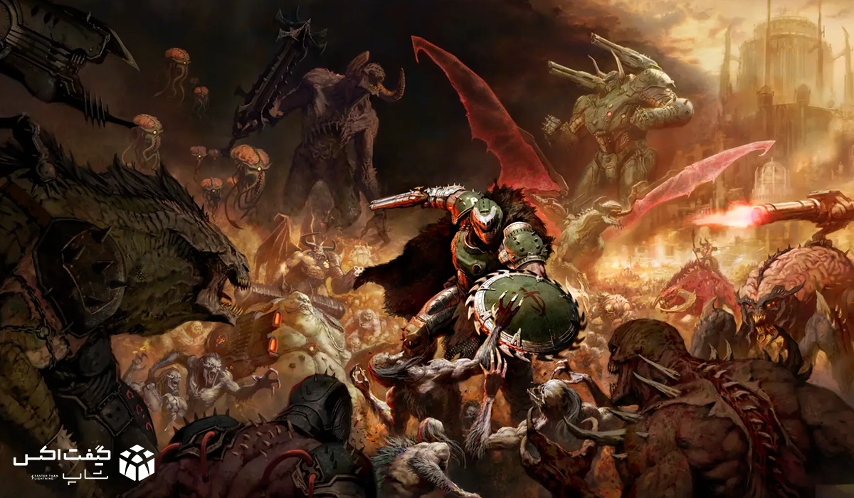 کاور بازی DOOM The Dark Ages