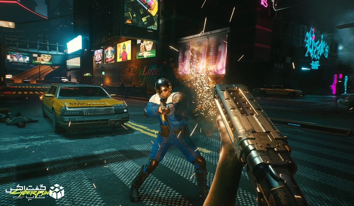 گیم پلی بازی Cyberpunk 2077 برای ایکس باکس