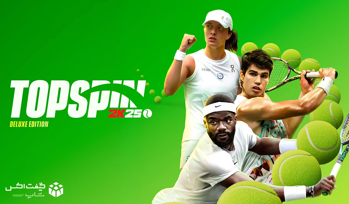 کاور بازی TopSpin 2K25 Deluxe Edition برای ایکس باکس