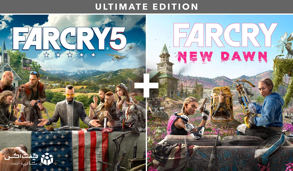 کاور بازی Far Cry® 5 Gold Edition + Far Cry ® New Dawn Deluxe Edition Bundle برای ایکس باکس