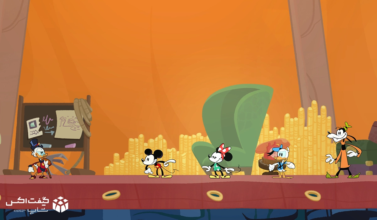 گیم پلی بازی Disney Illusion Island Starring Mickey & Friends برای ایکس باکس