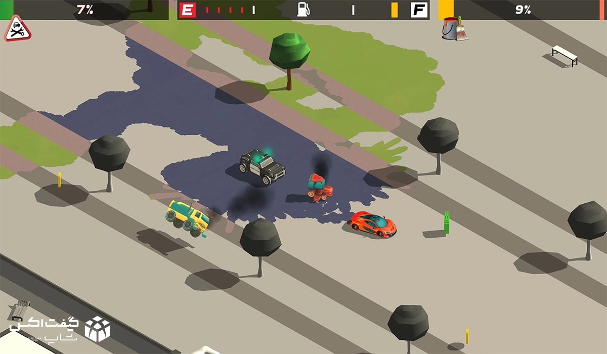 گیم پلی بازی Splash Cars برای ایکس باکس