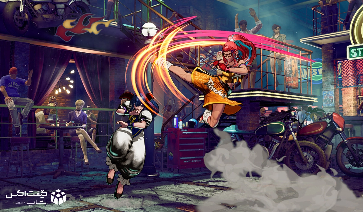 نمایی از گیم‌پلی FATAL FURY – مبارزه دو نفره