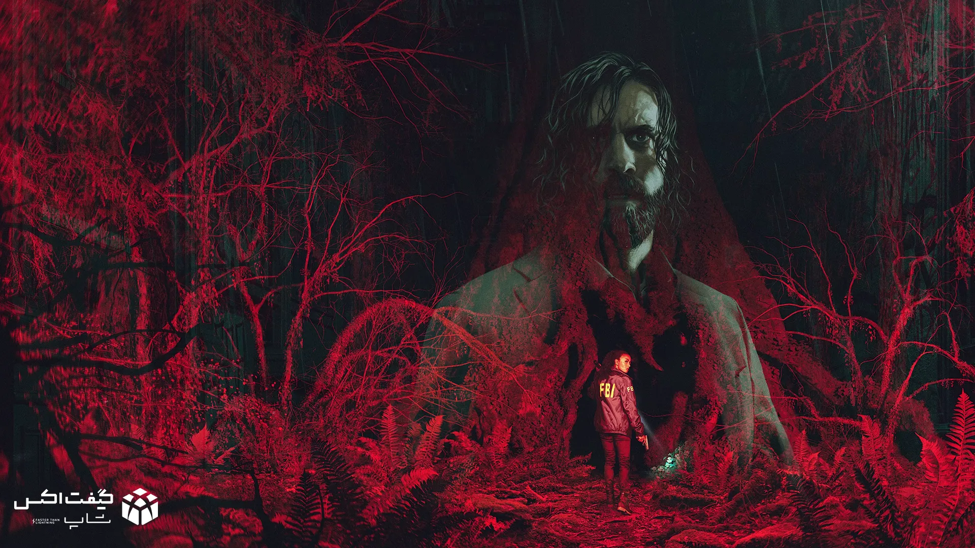 کاور بازی Alan Wake 2 برای ایکس‌باکس – تصویر رسمی بازی ترسناک