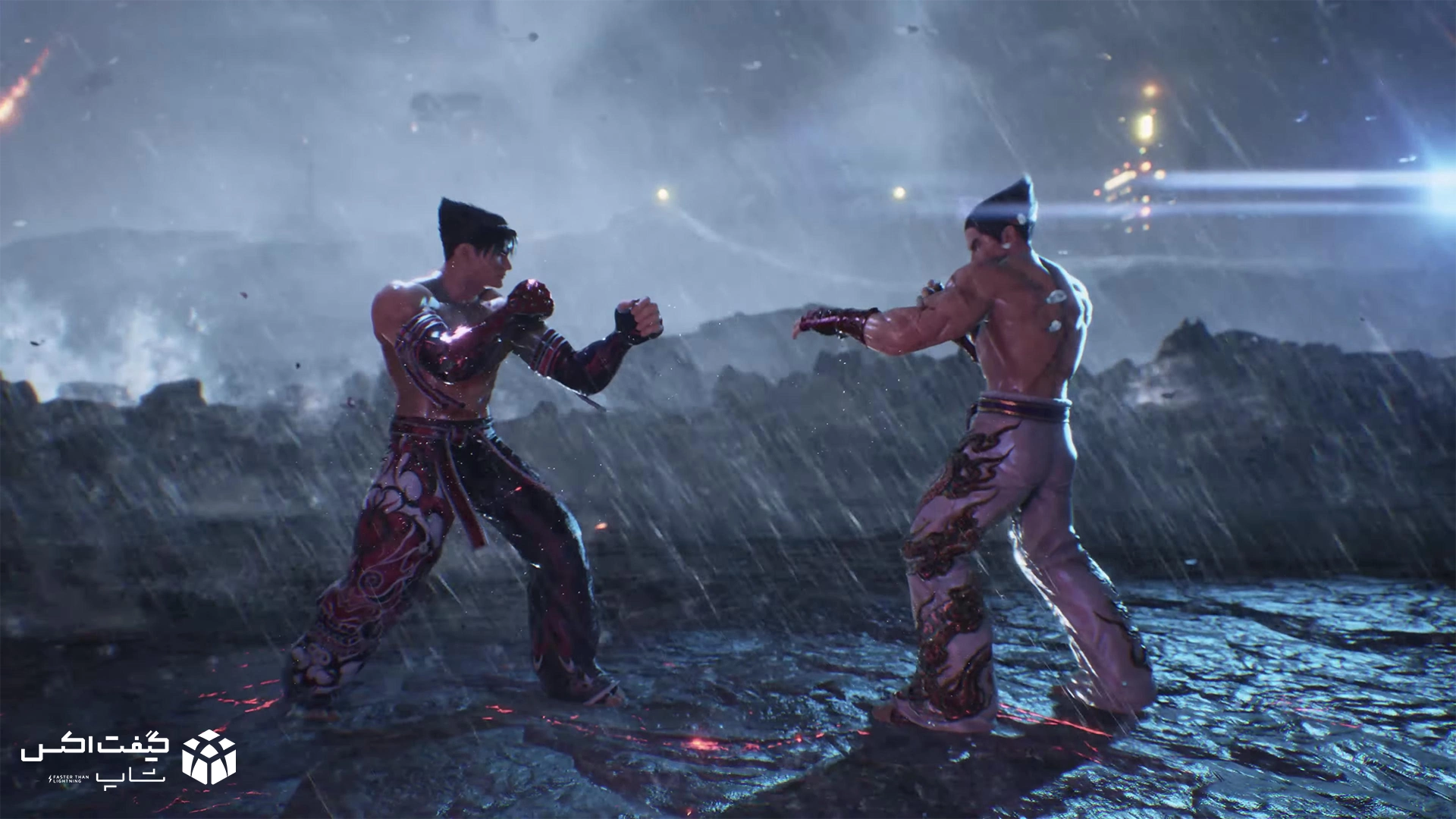 نمایی از گیم‌پلی TEKKEN 8 – مبارزه جین با کازویا