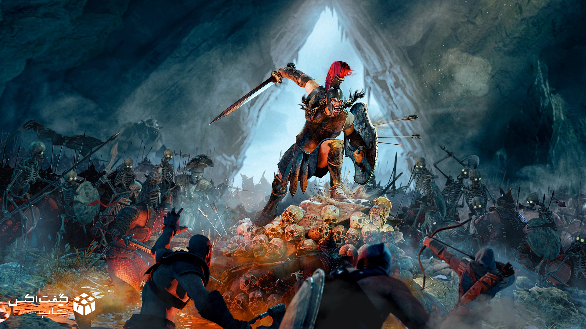 نبرد حماسی آکیلس با ارتش اسکلت‌ها در بازی Achilles: Legends Untold برای Xbox