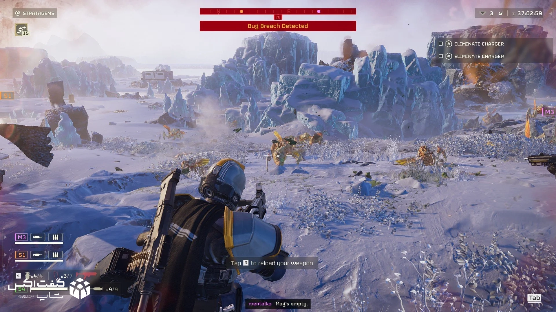 گیم پلی بازی Helldivers 2 برای ایکس باکس