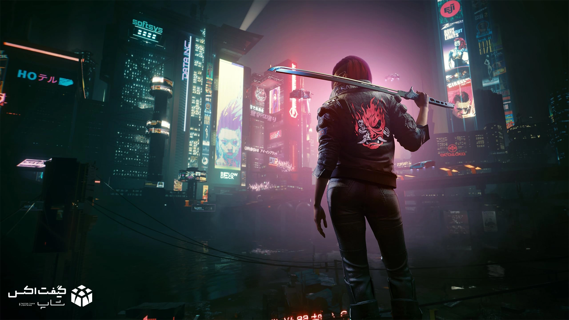 نمایی زیبا از بازی Cyberpunk 2077 برای ایکس باکس