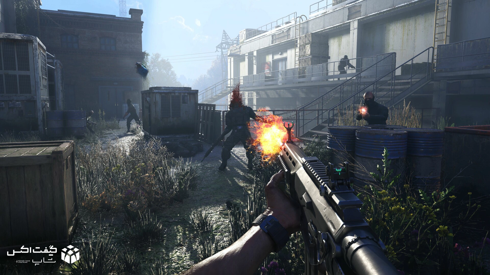 گیم پلی بازی  Dying Light: The Beast برای ایکس باکس - گیم پلی شاتگان در بازی
