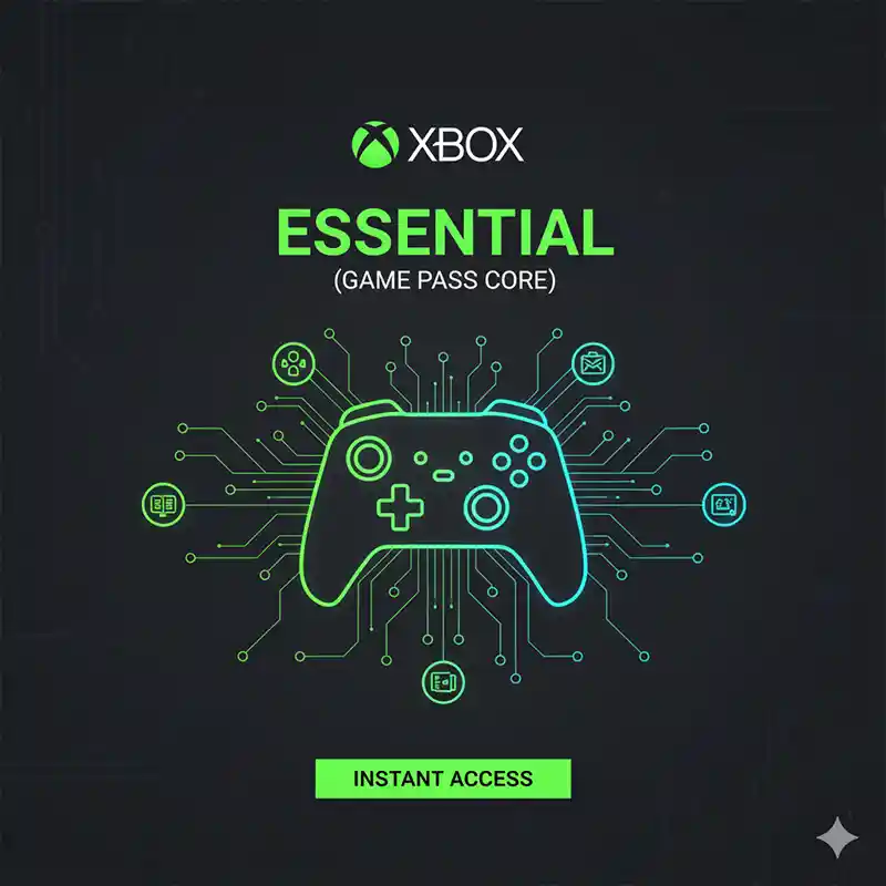 اشتراک گیم پس اسنشیال(کور) ایکس باکس