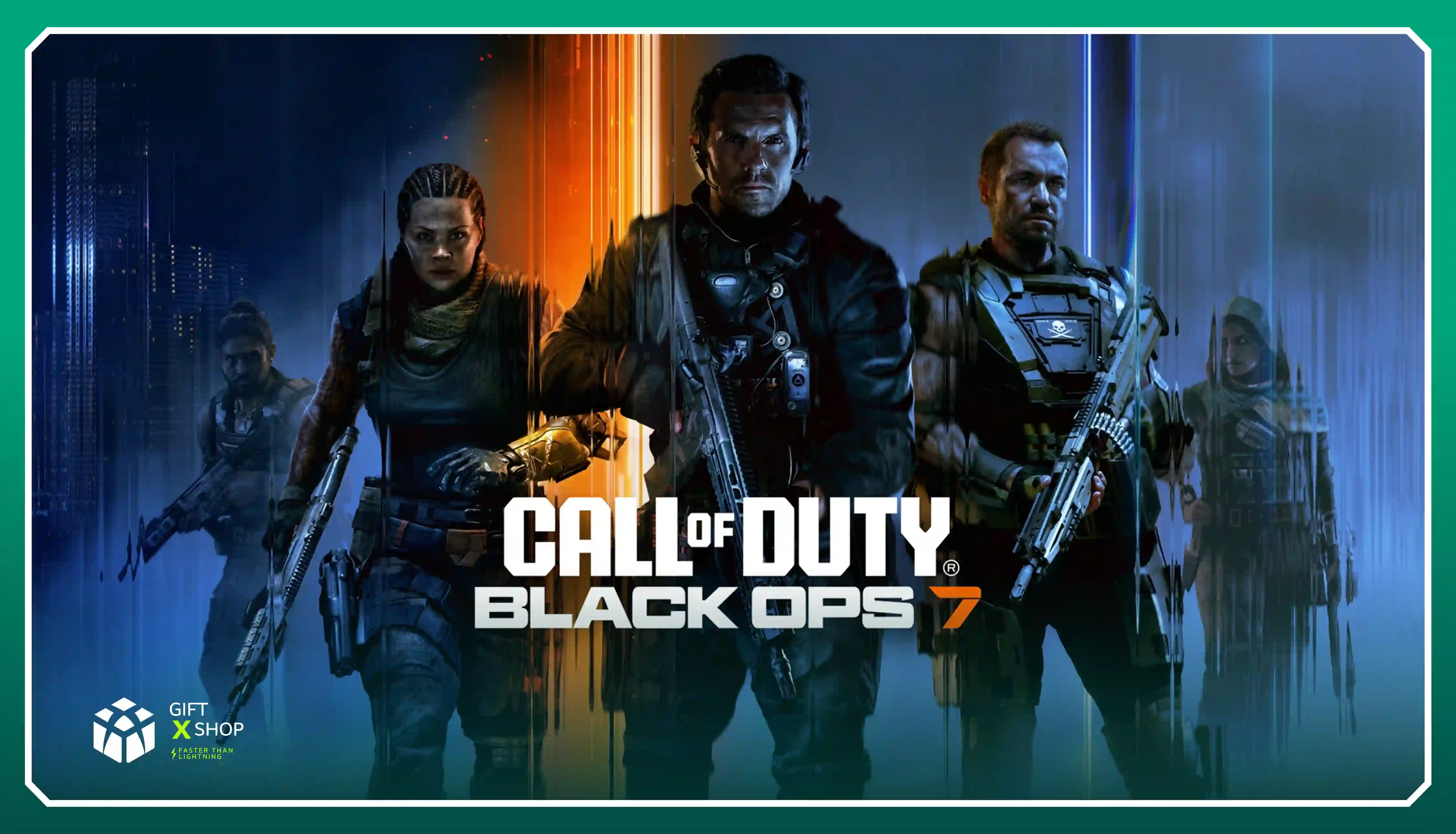 کاور رسمی بازی Call of Duty Black Ops 7 | موجود در گیم پس Ultimate از روز اول