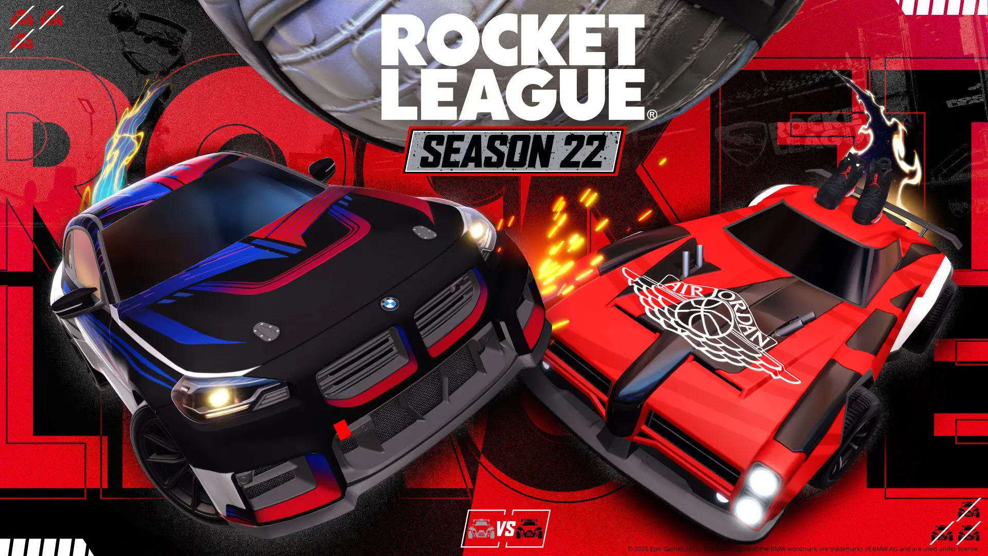 کاور بازی Rocket League